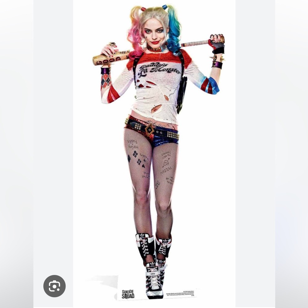DC Comics Harley Quinn Suicide Squad “Daddy’s Little Monster” Shirt - Picture 8 of 12